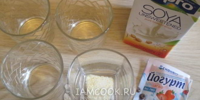 Рецепт соевый йогурт