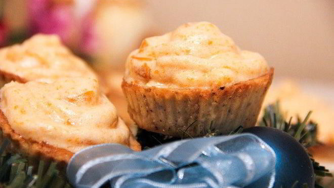 Рецепт Абрикосовое суфле в корзиночках