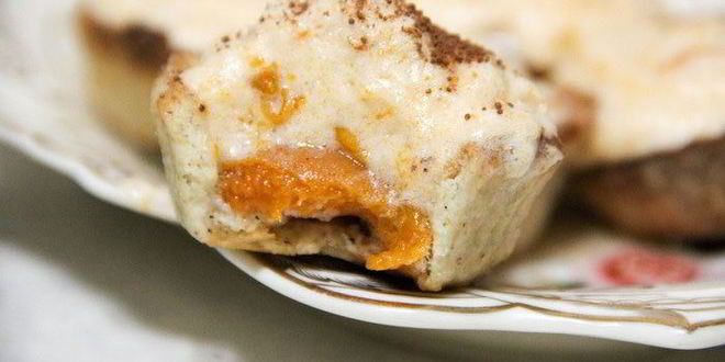 Рецепт абрикосового суфле в корзиночкаха