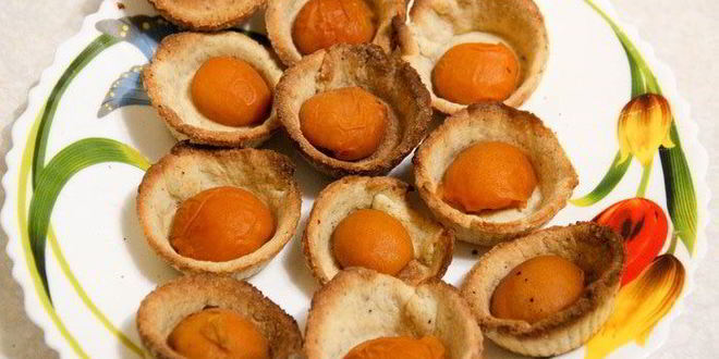 Рецепт абрикосового суфле в корзиночкаха