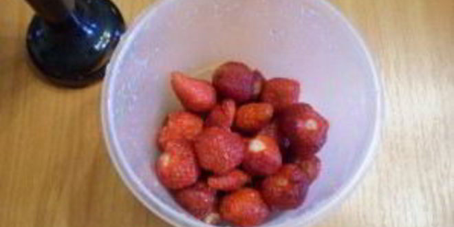 Рецепт клубничное суфле