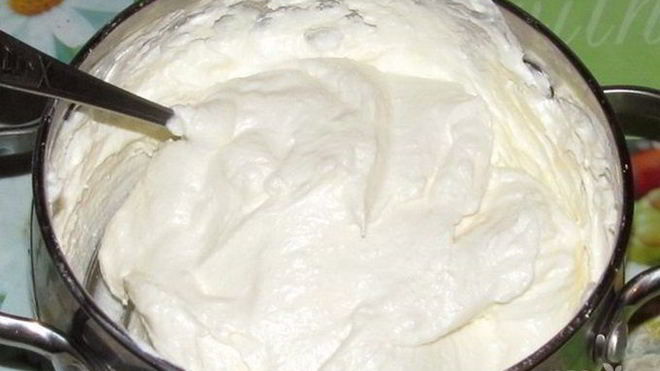 Рецепт Крем-суфле для торта