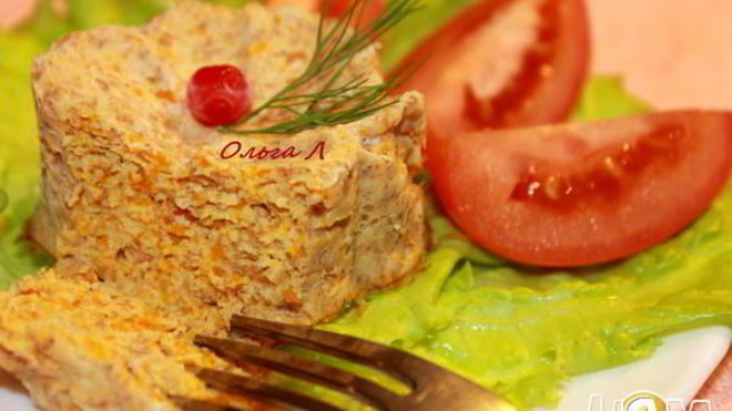 Рецепт Куриное суфле с овощами