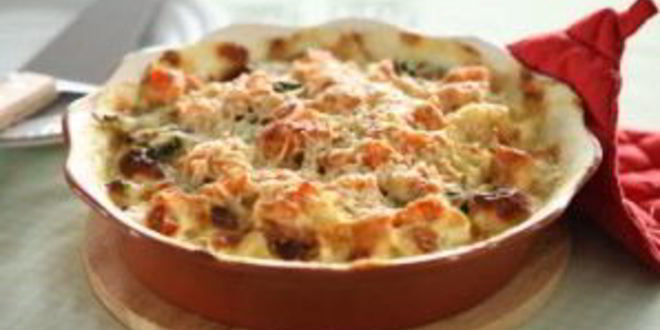 Рецепт суфле из курицы с цветной капустой