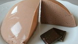 Рецепт Суфле из творога со вкусом горького шоколада