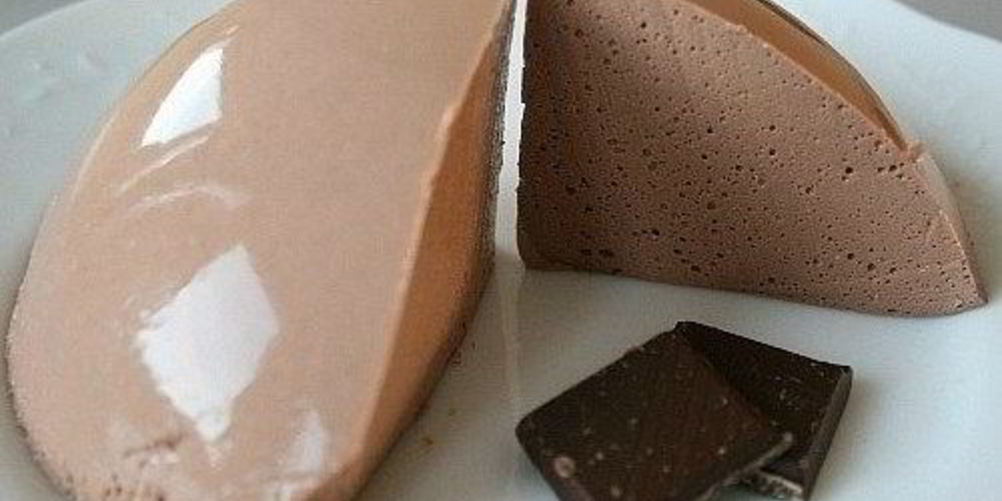 Как приготовить суфле из творога со вкусом горького шоколада