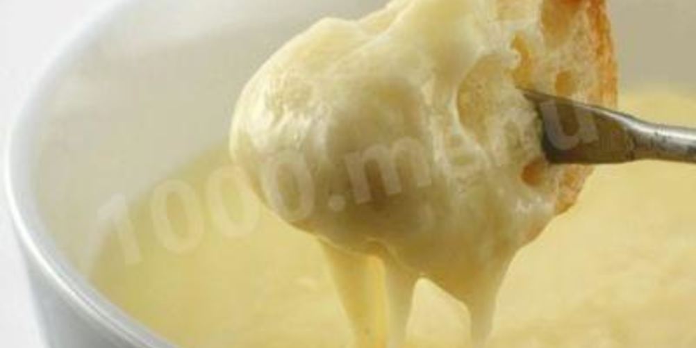 Как приготовить сырное фондю без вина