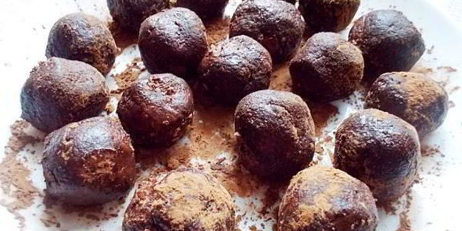 Рецепт тающие трюфели с морской солью