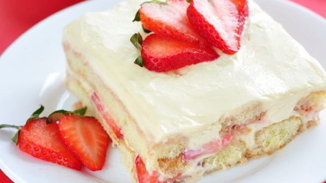 Рецепт Тирамису с клубникой