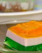 Трехслойное желе