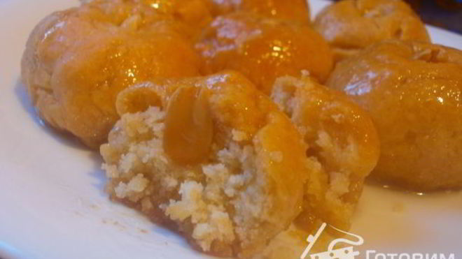 Рецепт Турецкая сладость Шекерпаре