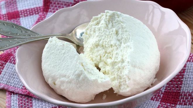 Рецепт Творог из кефира в духовке