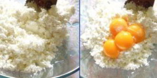 Рецепт творожно-ягодный пудинг