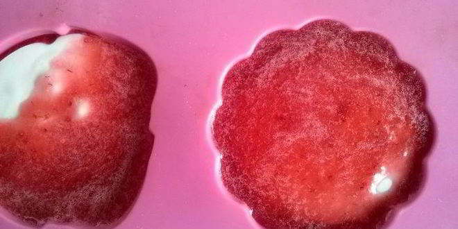 Рецепт творожный десерт в красном