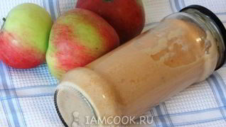 Рецепт Яблочное пюре Неженка