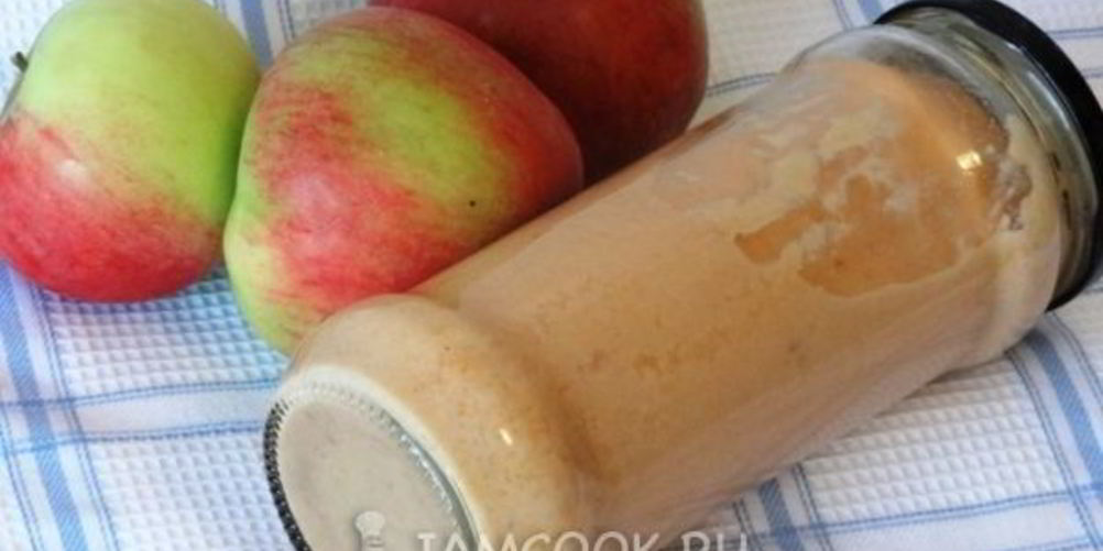 Как приготовить яблочное пюре неженка