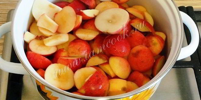 Рецепт яблочное пюре неженка