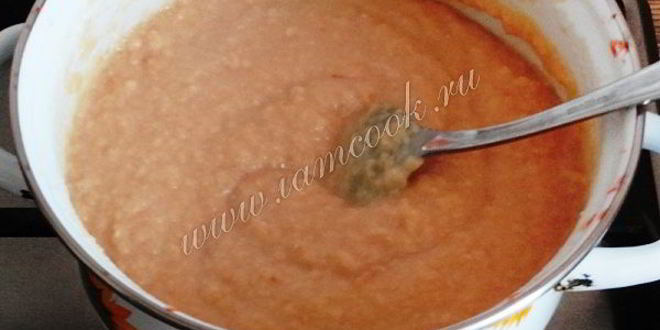 Рецепт яблочное пюре неженка