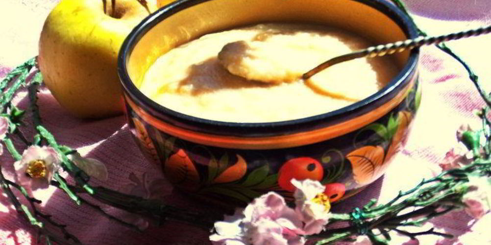 Как приготовить яблочное пюре со сгущенкой