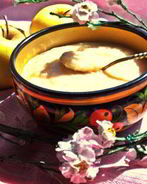 Яблочное пюре со сгущенкой