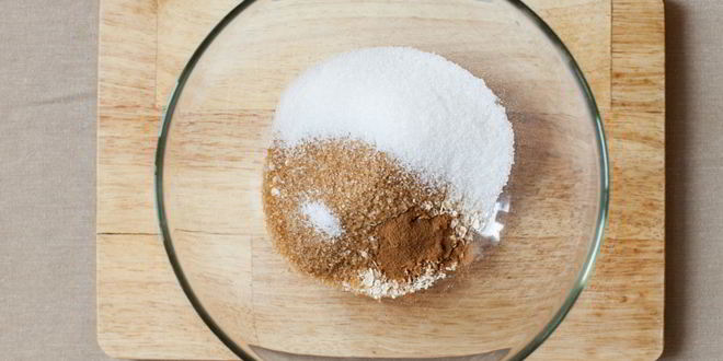 Рецепт яблоки, фаршированные овсянкой