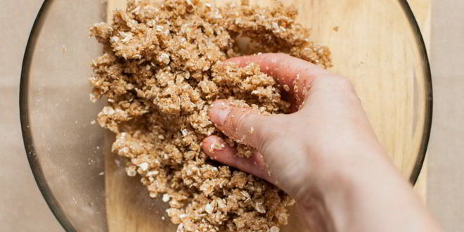 Рецепт яблоки, фаршированные овсянкой