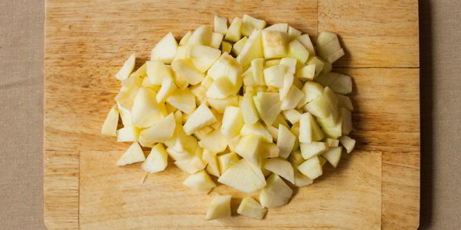 Рецепт яблоки, фаршированные овсянкой