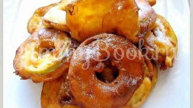 Рецепт Яблоки в кляре