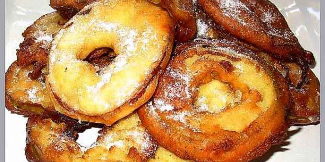 Рецепт яблоки в кляре