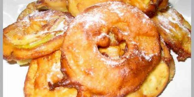 Рецепт яблоки в кляре