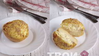 Рецепт Яблоко, фаршированное творогом