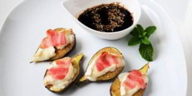 Рецепт запеченный инжир с пармской ветчиной