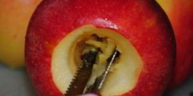 Рецепт запеченные яблоки с сахаром