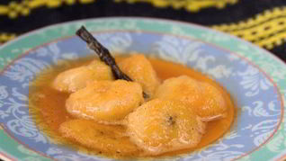 Рецепт Жареные бананы в карамели