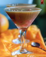 Желе из персиков с грейпфрутом