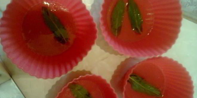 Рецепт желе мятное