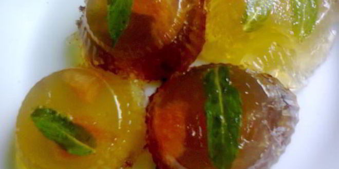 Рецепт желе мятное