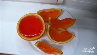Рецепт Желе в апельсине