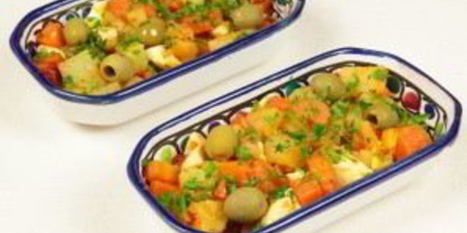 Рецепт арабский гарнир из овощей