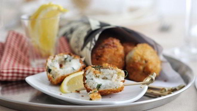 Рецепт Аранчини с моцареллой