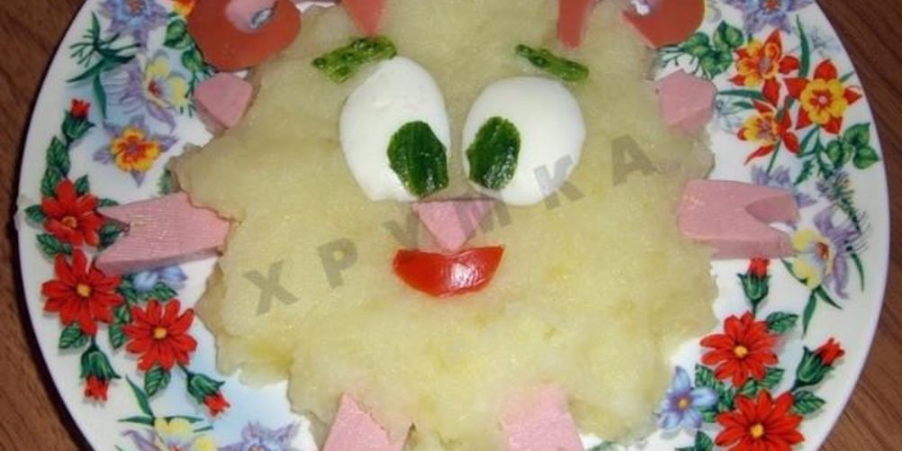 Как приготовить детское картофельное пюре смешарик