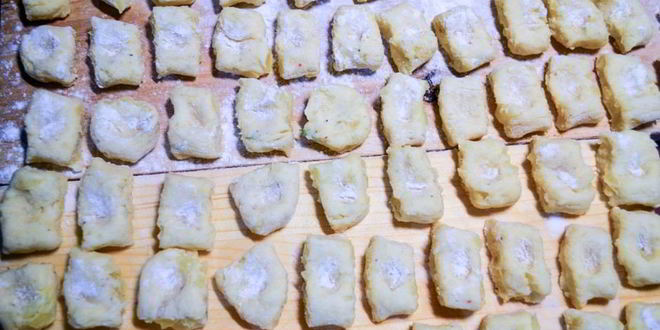 Рецепт домашние ньокки