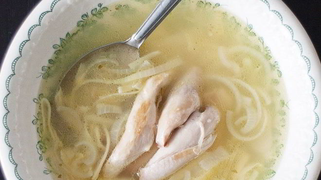 Рецепт Домашняя лапша с деревенской курицей