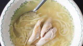 Рецепт Домашняя лапша с деревенской курицей