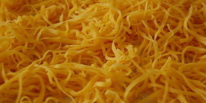 Рецепт домашняя яичная лапша