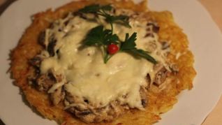 Рецепт Драники с грибами
