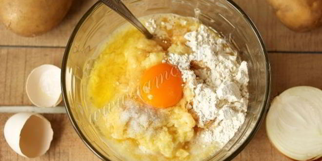 Рецепт драники с мясом