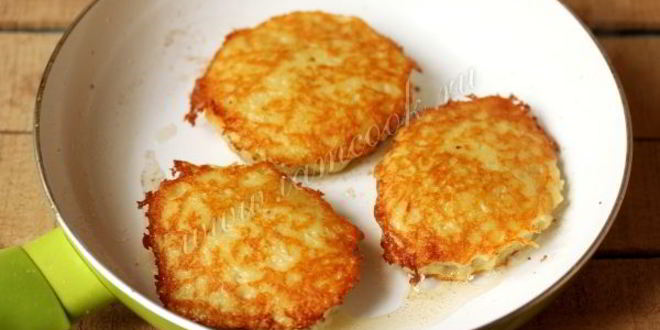 Рецепт драники с мясом