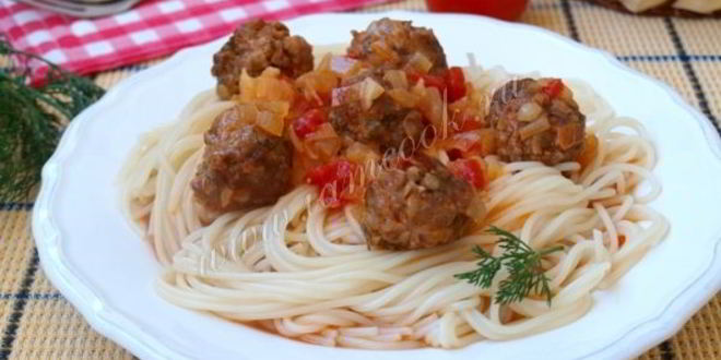 Рецепт фрикадельки в томатном соусе