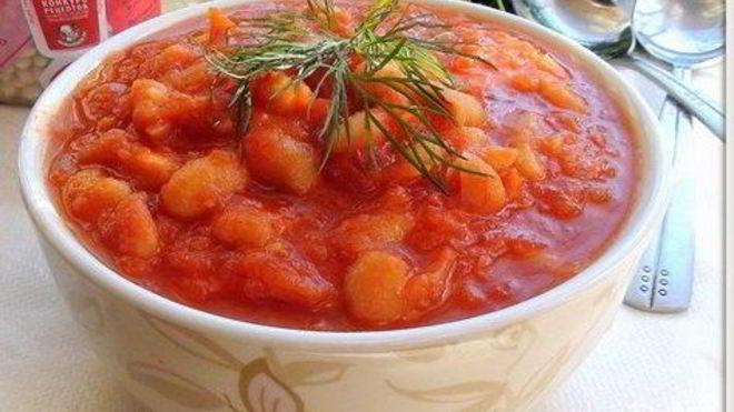 Рецепт Гарнир из фасоли